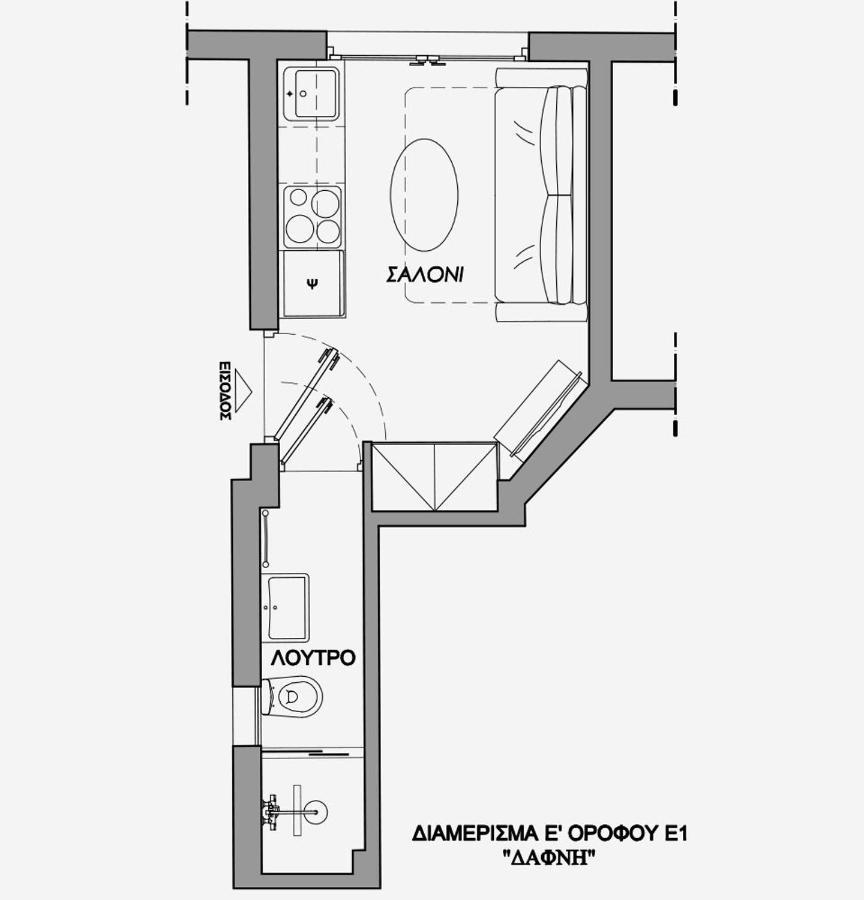 La Larissa Luxury Apartments Dafne Εξωτερικό φωτογραφία